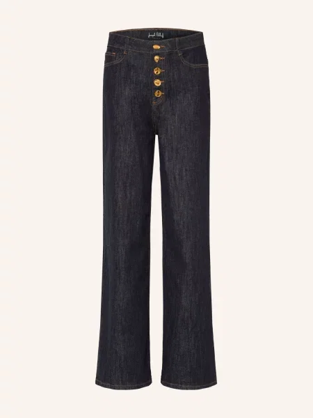 Joseph Ribkoff Široké Džíny dark denim