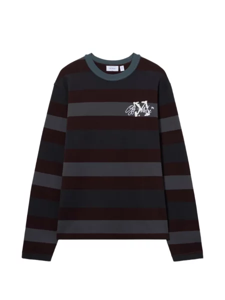 Lung pulover Off-white alb