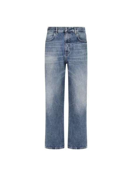 Jeansy straight leg Givenchy niebieskie