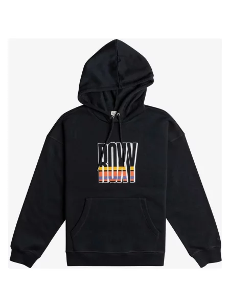Bluza z kapturem Roxy Thats Rad różowa M czarna