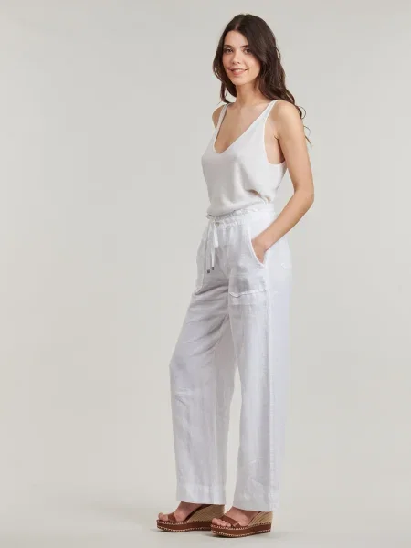 Pantaloni Lauren Ralph Lauren alb