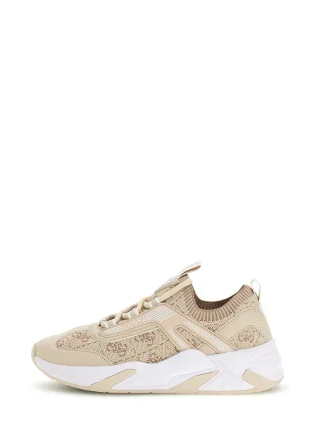 Sneakerși Guess bej
