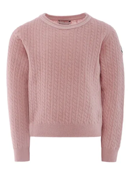 Sweter dziecięcy Moncler Enfant różowy