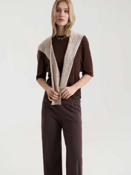 TrikoBakh Хустка бежевий