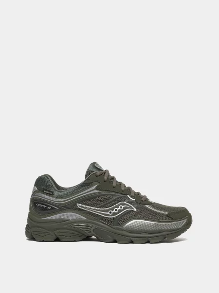 Кросівки повсякденні Saucony хакі синтетичний