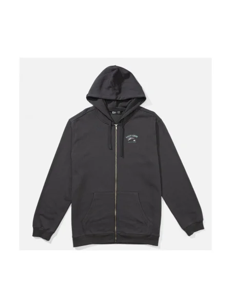 Hanorac crewneck Salty Crew din fleece gri