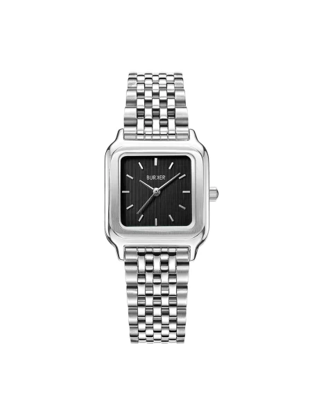 BURKER Watches Ceas analogic Macy Silver Black argintiu negru