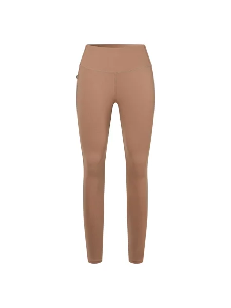 Wygodne Legginsy Outdoorowe Dla Kobiet brązowe