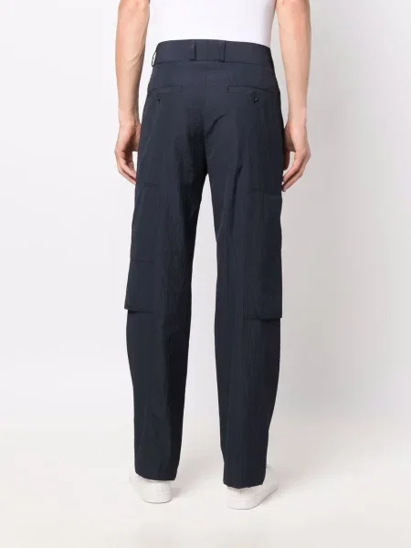Pantaloni Ferragamo albastru