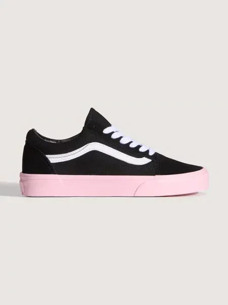 Vans Old Skool teniși înalți pentru femei negru