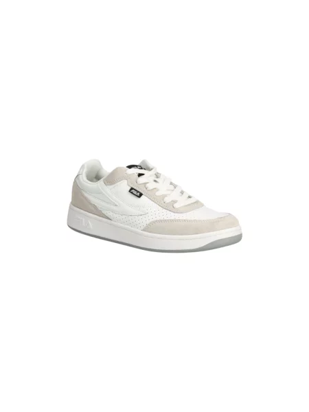 Sneakersy Fila skórzane białe
