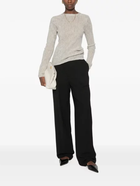 Lung pulover Brunello Cucinelli gri