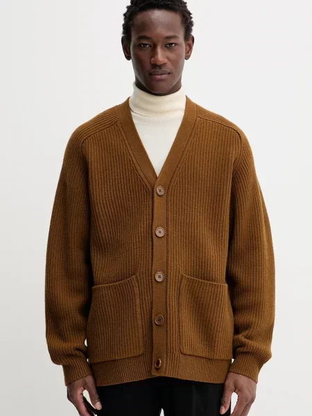 Volnena jopica Filippa K rjava