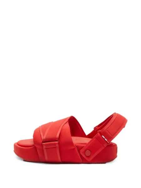 Sandale Y-3 slingback din neopren roșu
