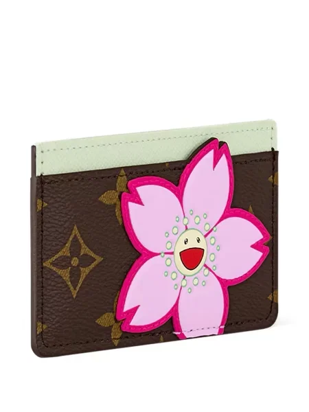 Peněženka Louis Vuitton Pre-owned hnědá