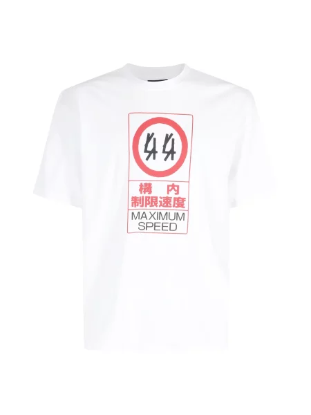 Koszulka 44 Label Group z logo biała