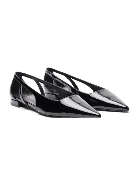 Balerinki Stuart Weitzman bez obcasa czarne