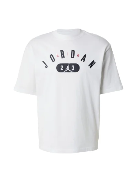 Jordan Majica CITY rdeča / črna bela