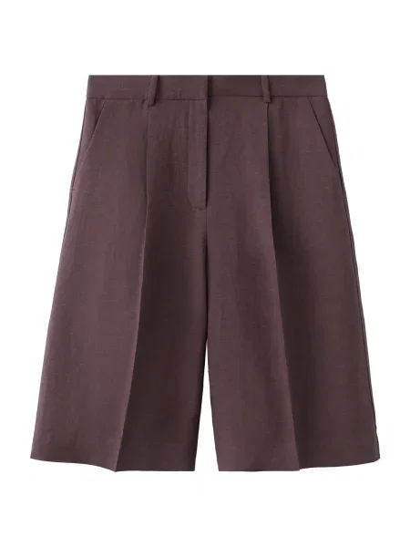 MANGO Pantaloni cu dungă ARGELIA mov amestecat