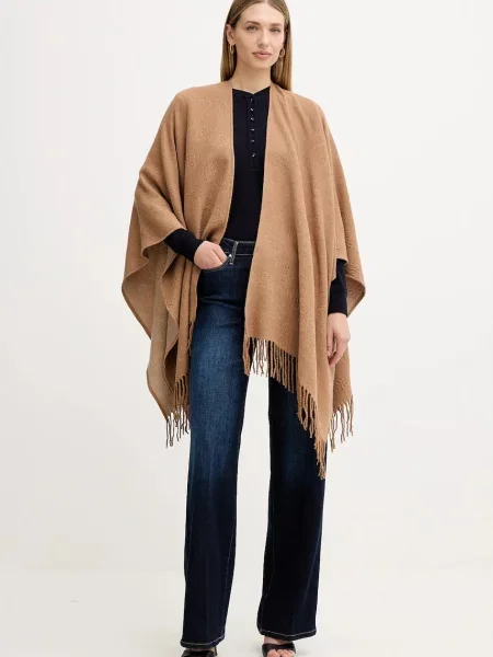 Пончо Guess коричневий