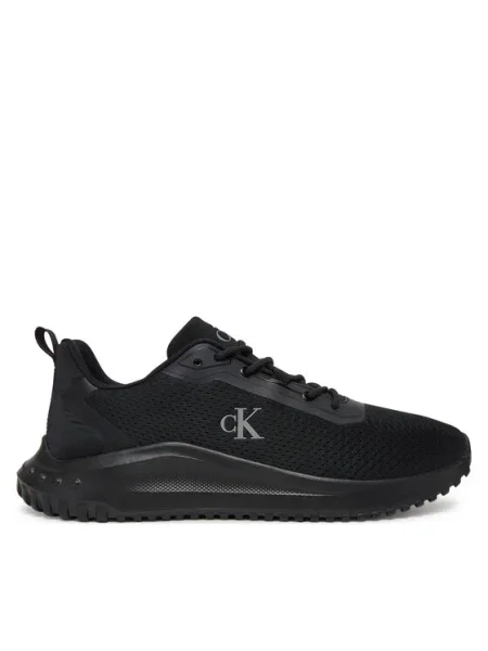 Pánske topánky Calvin Klein Hike Runner Mix Mesh Triple Black čierna