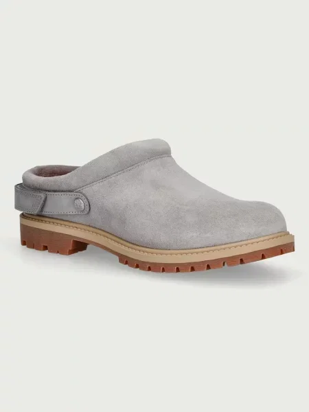 Timberland Premium Clog șlapi mocasini pentru femei din piele întoarsă