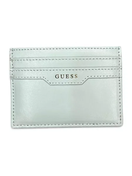 Portfel Guess skórzany niebieski