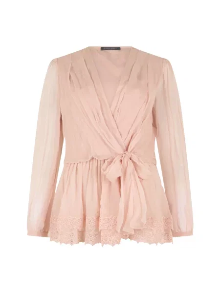 Bluzka Alberta Ferretti różowa