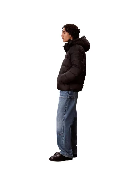 Geacă de blugi Calvin Klein Jeans negru