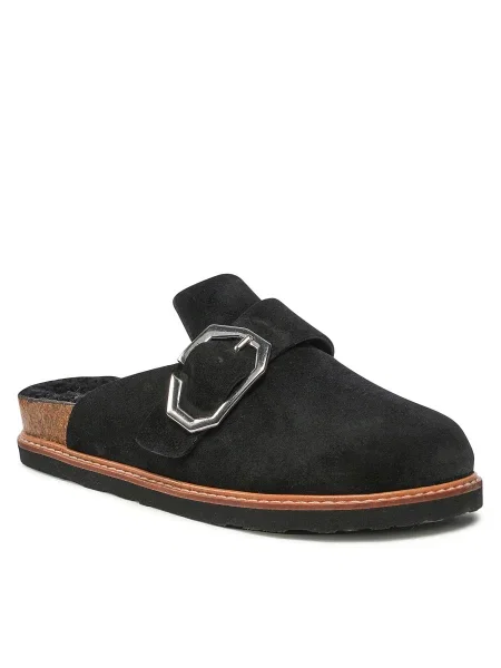 Пантофи Genuins черно