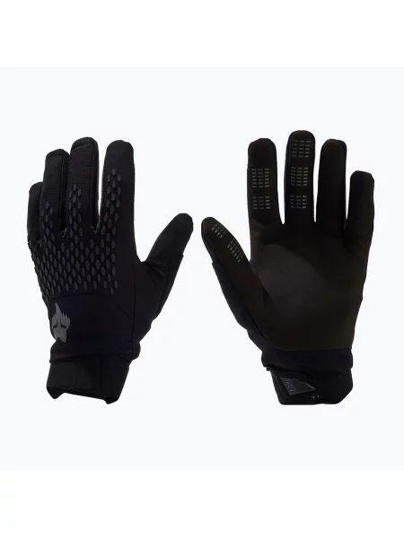 Cyklistické rukavice Fox Racing Defend Pro Winter černé