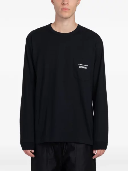 Tricou Comme Des Garçons Homme cu imagine negru