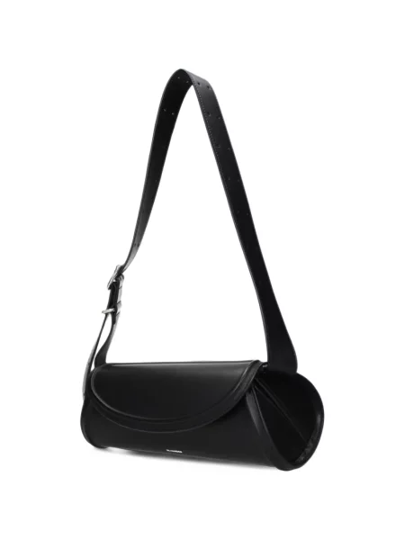 Body Jil Sander din piele negru
