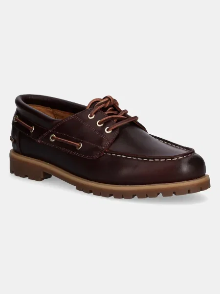 Кожени мокасини Vagabond Shoemakers с равна подметка кафяво