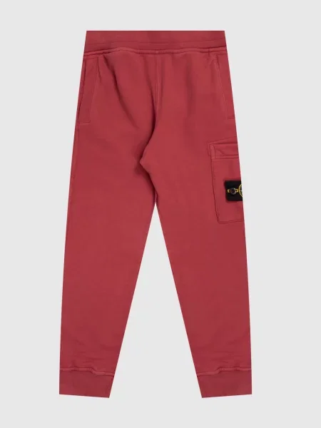 Дитячі бордові джогери з патчем логотипа Stone Island