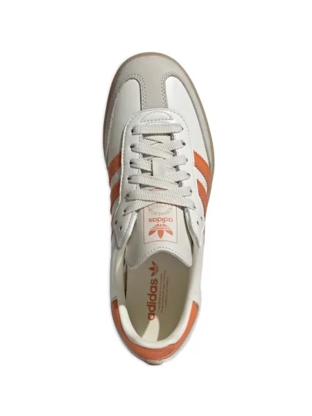 Sneakerși Adidas Samba din piele cu dungi