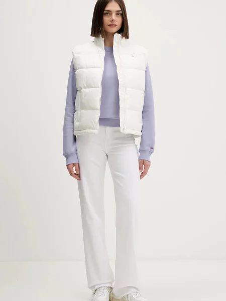 Tommy Jeans bezrękawnik zimowy biały