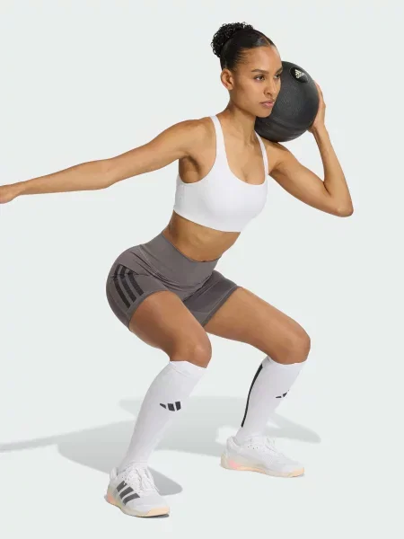 Топ Adidas белый