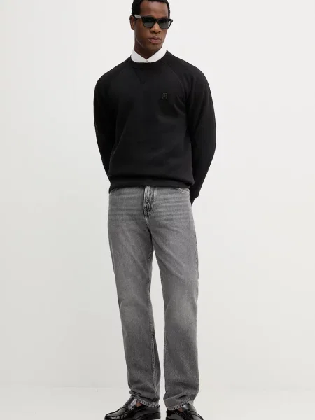 Pulover Tommy Hilfiger črna