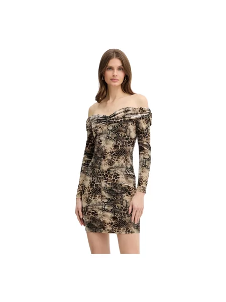 Sukienka mini Guess z nadrukiem