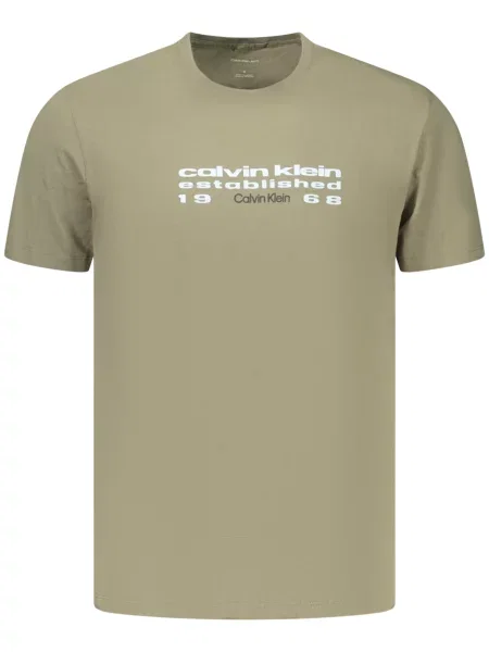 Scurt tricou Calvin Klein alb