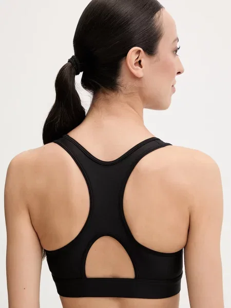 Sportovní podprsenka Under Armour HeatGear Mid černá
