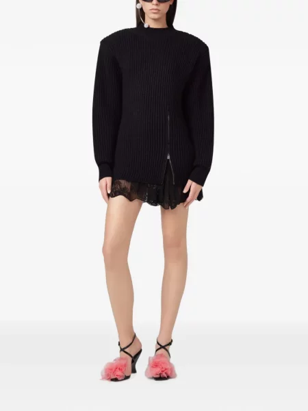 Rochie mini Giuseppe Di Morabito tricotate negru