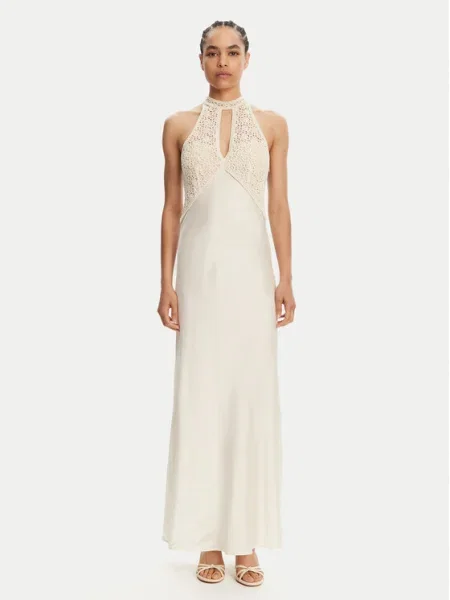 TWINSET Rochie de seară Écru