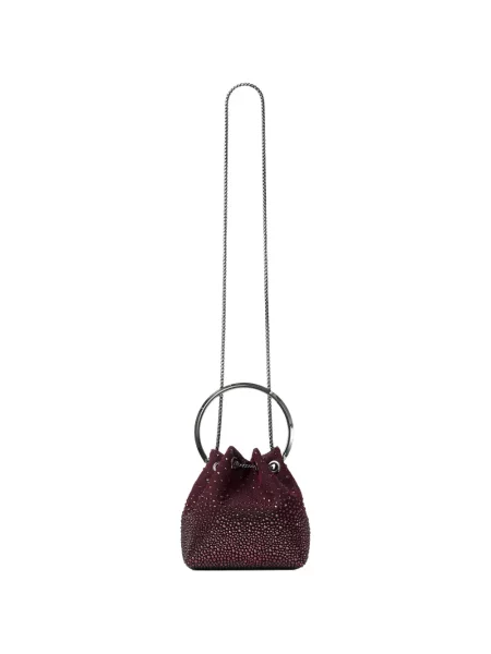 Geantă bucket Jimmy Choo roșu