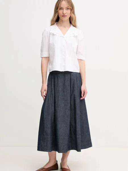 Сорочка Hoss Intropia relaxed класичний комір білий