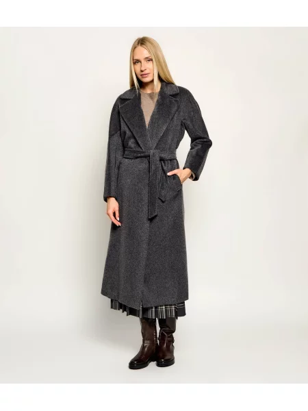 Weekend MaxMara De lână palton Wkdtempera gri