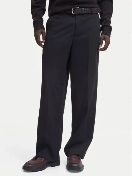 JACK & JONES Chino hlače JPSTBill' crna