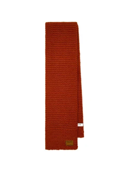 Fular Paul Smith de lână portocaliu