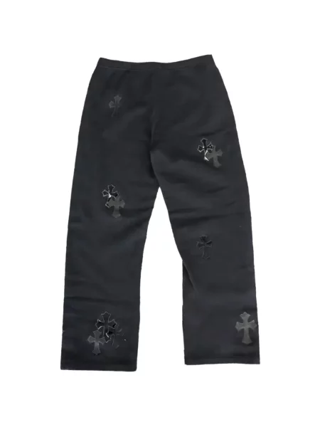 Spodnie dresowe Chrome Hearts w serca czarne